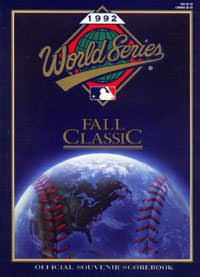 1992 World Series Scorebook