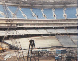 Constructing the SkyDome